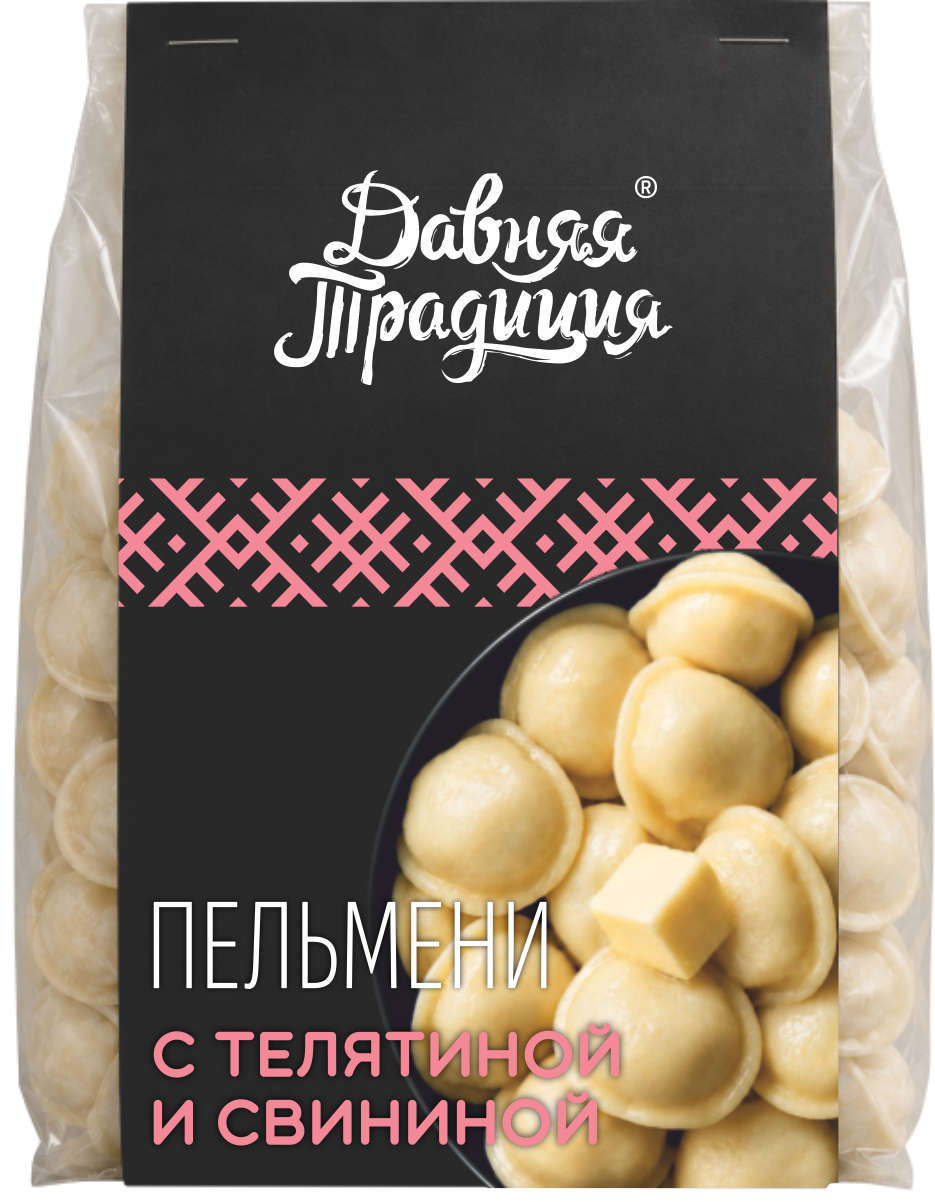 Пельмени с телятиной и свининой