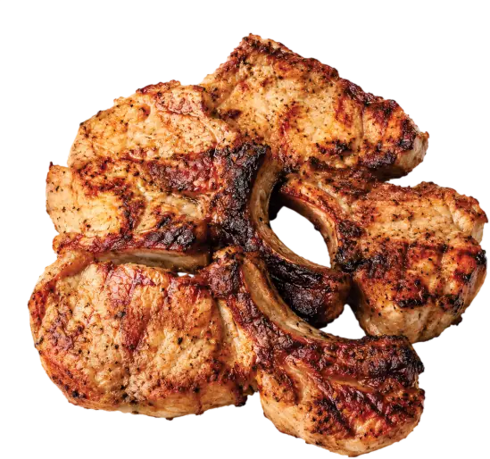 Шашлык из свиной корейки